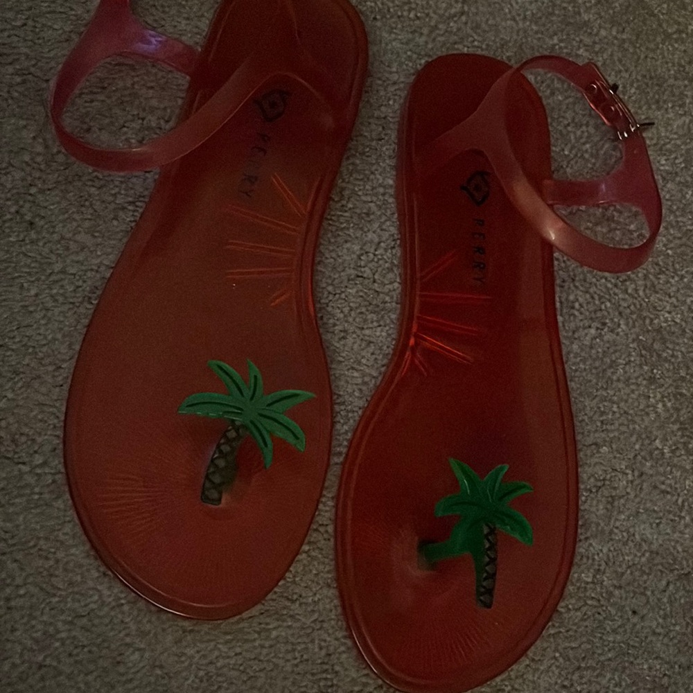Jelly style sandals by katy Perry